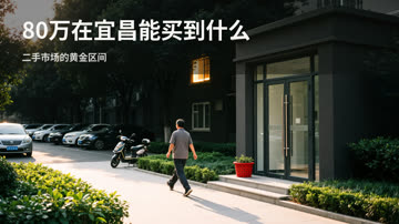 80万预算在宜昌怎么买房？二手黄金区间的完整打法（2026版） 封面