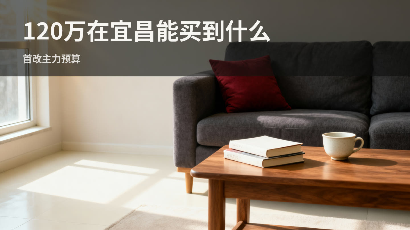 120万预算在宜昌怎么买房？首改主力预算的完整打法（2026版） 封面