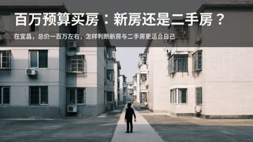 总预算100万元左右在宜昌买房，应该优先看新房还是二手房，怎么判断？
