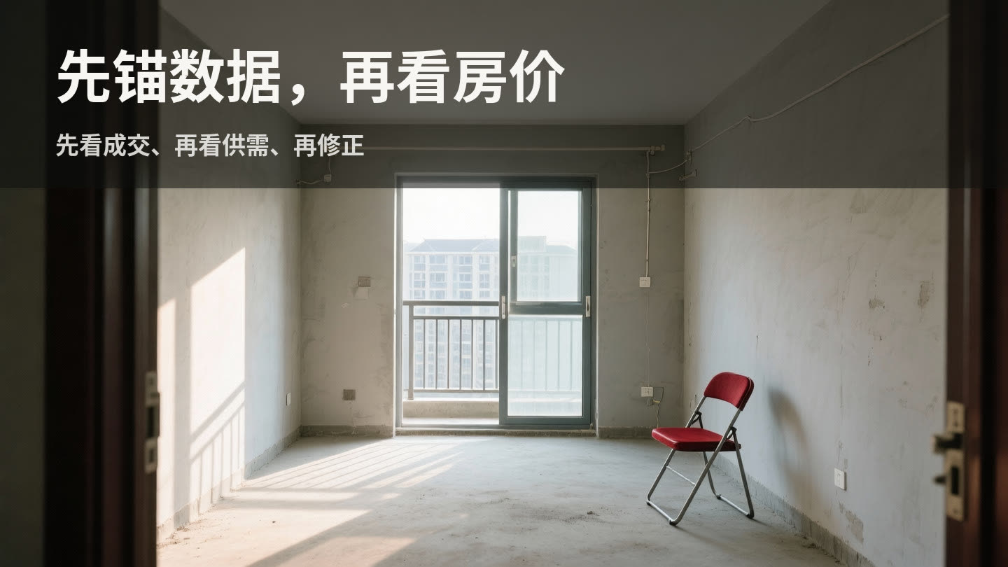 宜昌二手房挂牌价：以可核对数据为锚，先看成交、再看供需、再修正