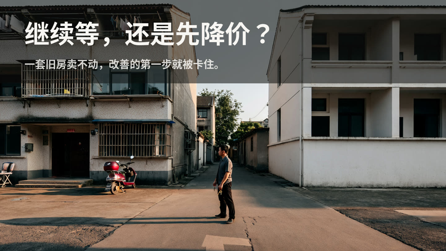 在2026年的宜昌，手里有房想改善，但房子挂牌几个月还没卖出去，现在是应该继续等买家还是先降价卖掉？
