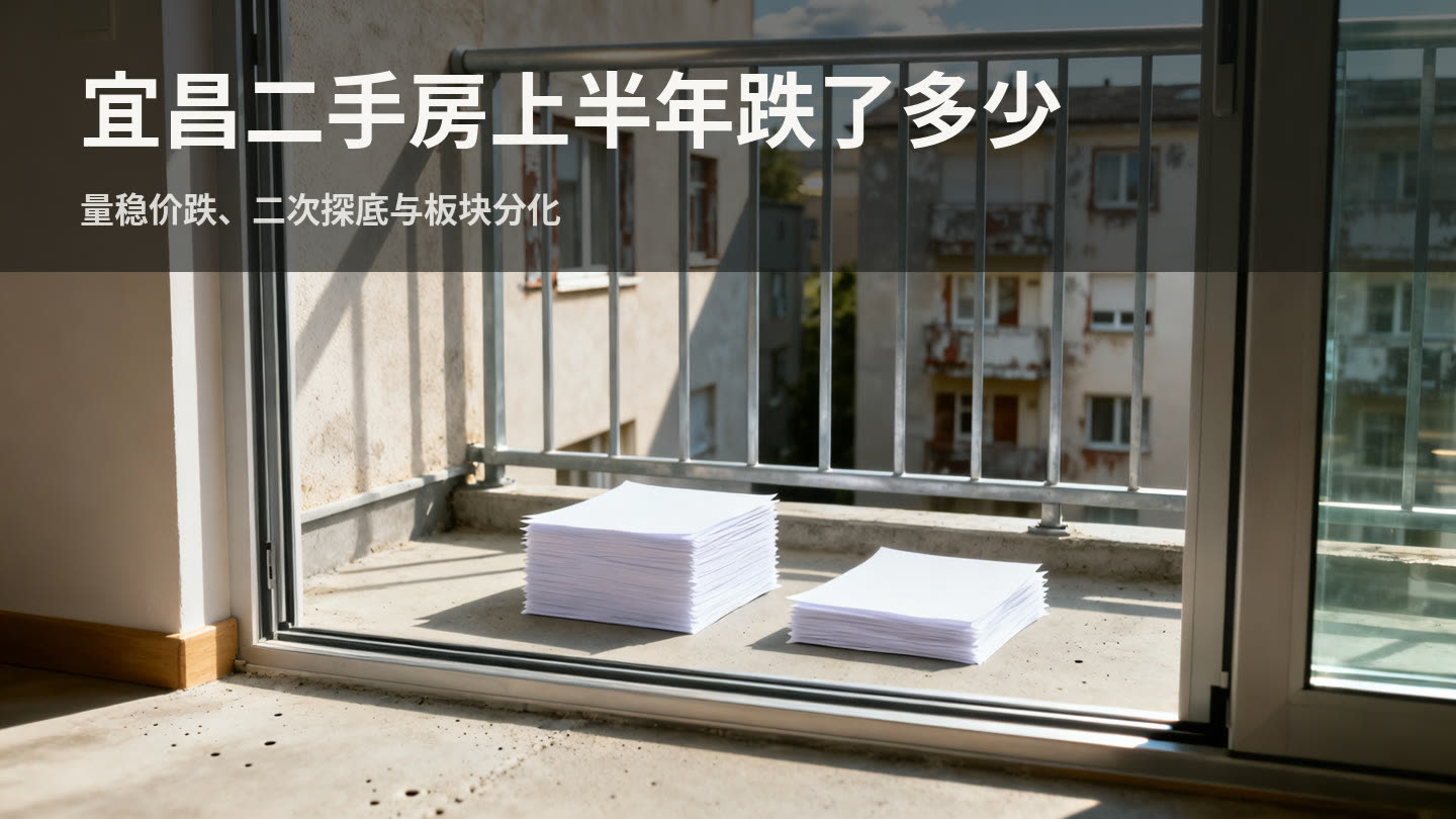 2026上半年宜昌二手房半年报封面