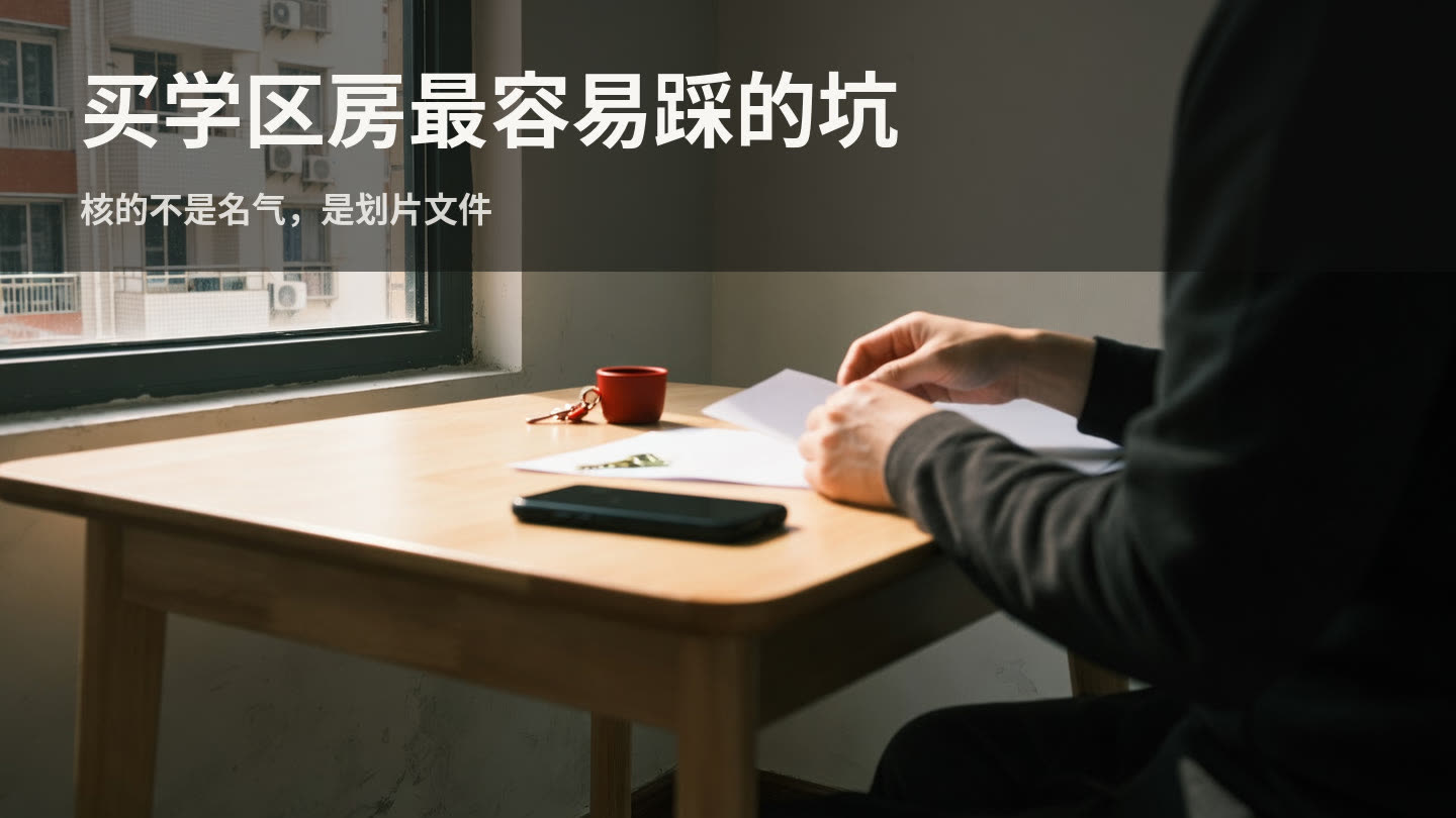 在宜昌买学区房，最容易踩的几个坑 封面